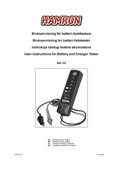 Hamron 604-175 User Instructions