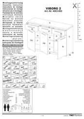 FMD Furniture VIBORG 2 Assembly Instruction Manual