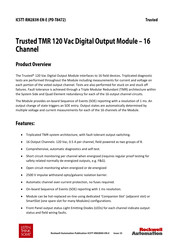 Rockwell Automation Trusted TMR 120 Manual