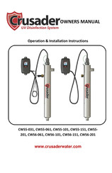 Crusader CWS5-201 Owner's Manual