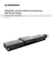 Aerotech PRO22SL Hardware Manual