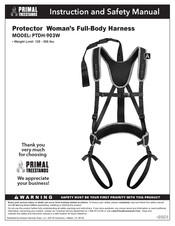 PRIMAL TREESTANDS PTDH-903W Instruction And Safety Manual
