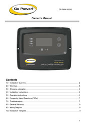 Go Power GP-PWM-30-SQ Owner's Manual
