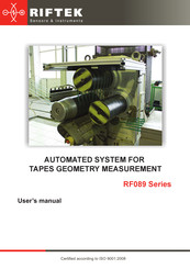 Riftek RF089 Series User Manual