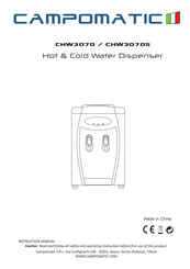 Campomatic CHW3070S Instruction Manual