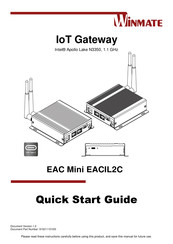 Winmate EAC Mini EACIL2C Quick Start Manual