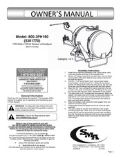 Sma 800-3PH150 Owner's Manual
