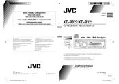 JVC KD-R321 Manual