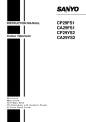 Sanyo CA29FS1 Instruction Manual
