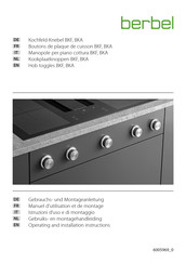 Berbel BKF Operating And Installation Instructions