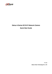 Dahua DH-IPC-AX6 Quick Start Manual