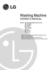 LG WFT10C60 Series Owner's Manual
