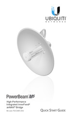 Ubiquiti PowerBeam M5 PBE-M5-300 Quick Start Manual