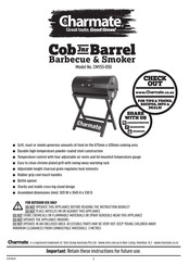 Charmate Cob Jnr Barrel CM155-050 Manual