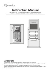 IQAmerica VD-8810L Instruction Manual