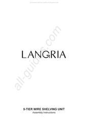 Langria 177886201 Assembly Instruction Manual