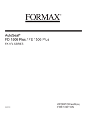 Formax AutoSeal FE 1506 Plus Operator's Manual