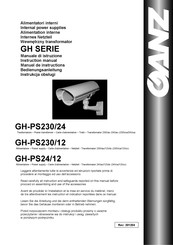 Ganz GH Series Instruction Manual