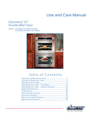 Dacor Discovery iQ DYO230PB Use And Care Manual