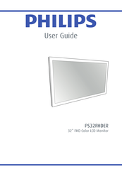 Philips PS32FHDER User Manual
