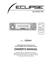 Fujitsu Ten ECLIPSE CD5441 Owner's Manual