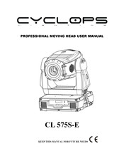 Cyclops Lighting CL 575S-E User Manual