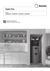Rointe Dalis Pro 200DHWI5 Instruction Manual
