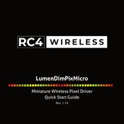 RC4 Wireless LumenDimPixMicro Quick Start Manual
