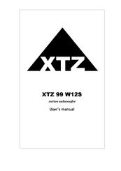 XTZ XTZ 99 W12S User Manual
