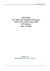 Acrosser Technology AR-B1652 User Manual