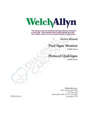 Welch Allyn 52000 Series Service Manual