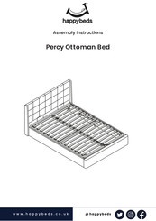 Happybeds Percy Ottoman Bed Assembly Instructions Manual