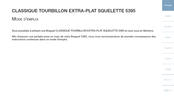 Breguet CLASSIQUE TOURBILLON EXTRA-PLAT SQUELETTE 5395 Instructions For Use Manual