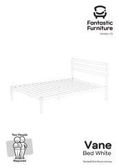 fantastic furniture Vane Bed White Manual