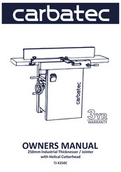 Carbatec TJ-X250C Owner's Manual
