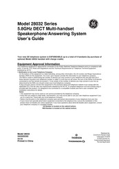 GE 28032XX4-A User Manual