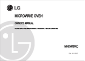 LG MH6347DRC Owner's Manual