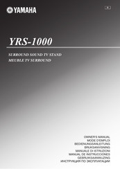 Yamaha YRS-1000 Owner's Manual