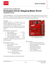 Rohm BD63800MUF-EVK-002 User Manual
