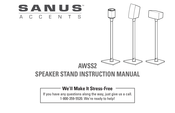 sanus accents AWSS2 Instruction Manual