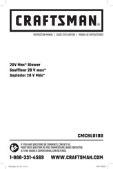 Craftsman CMCBL0100 Instruction Manual