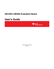 Texas Instruments LM3463 User Manual
