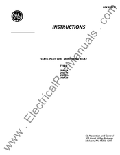 GE SPA12A Instructions Manual