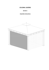 Sunjoy 88-0424-4 Assembly Instructions Manual
