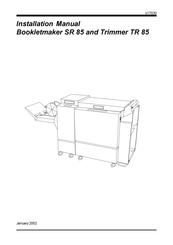 Plockmatic TR 85 Installation Manual