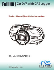 RVS systems RVS-DC1075 Product Manual Installation & Instructions