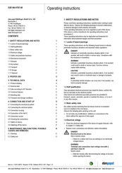 ebm-papst D2E146-HT67-60 Operating Instructions Manual