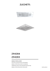 Zuchetti Z94283 Pre-Installation And Installation Manual