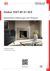 Global Fires 70XT BF-01 RCE Installation Manual