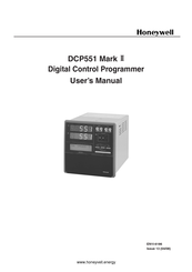 Honeywell DCP550 User Manual